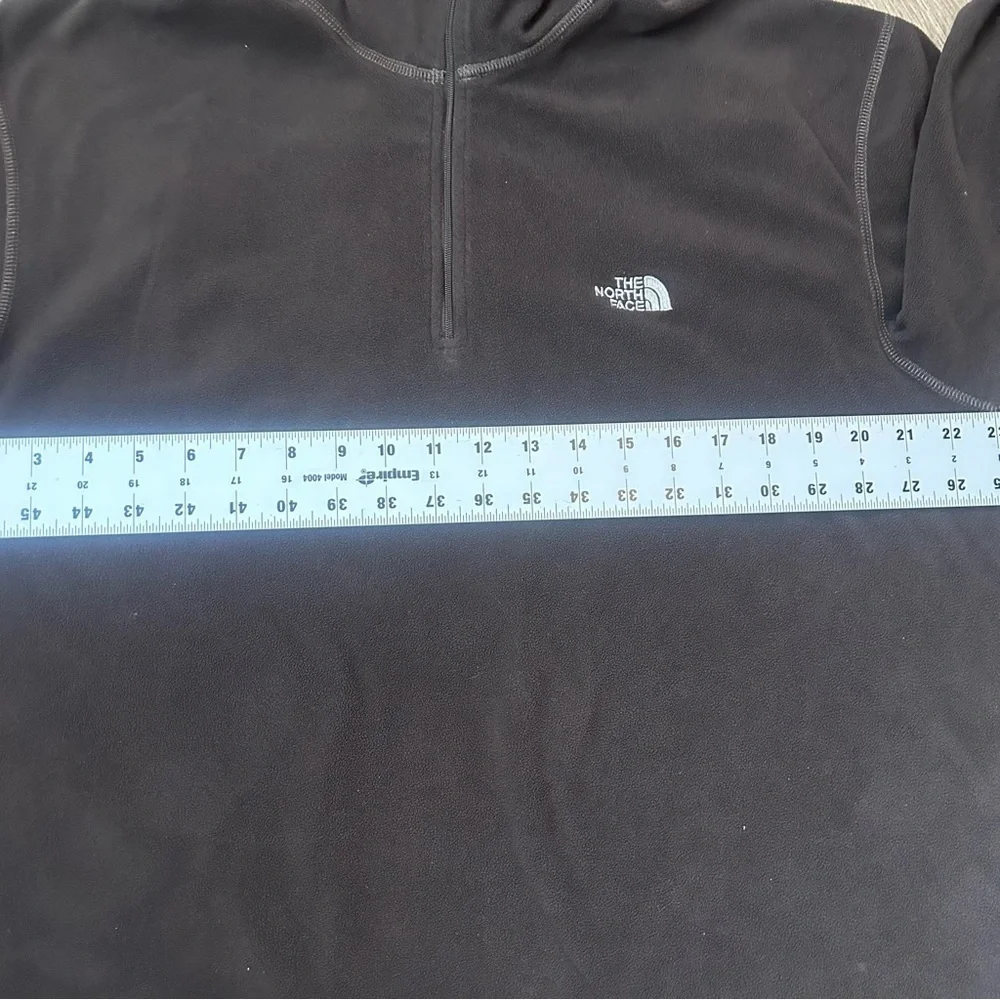 The North Face Jacket Mens XL Brown TKA 100 Quarter Zip Men's Xl